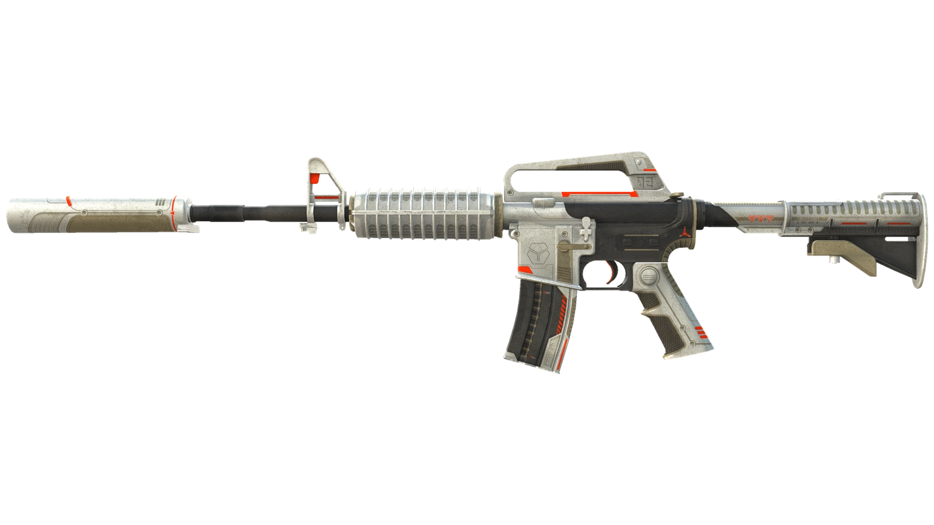 M4A1-S | Mecha Industries (Well-Worn)