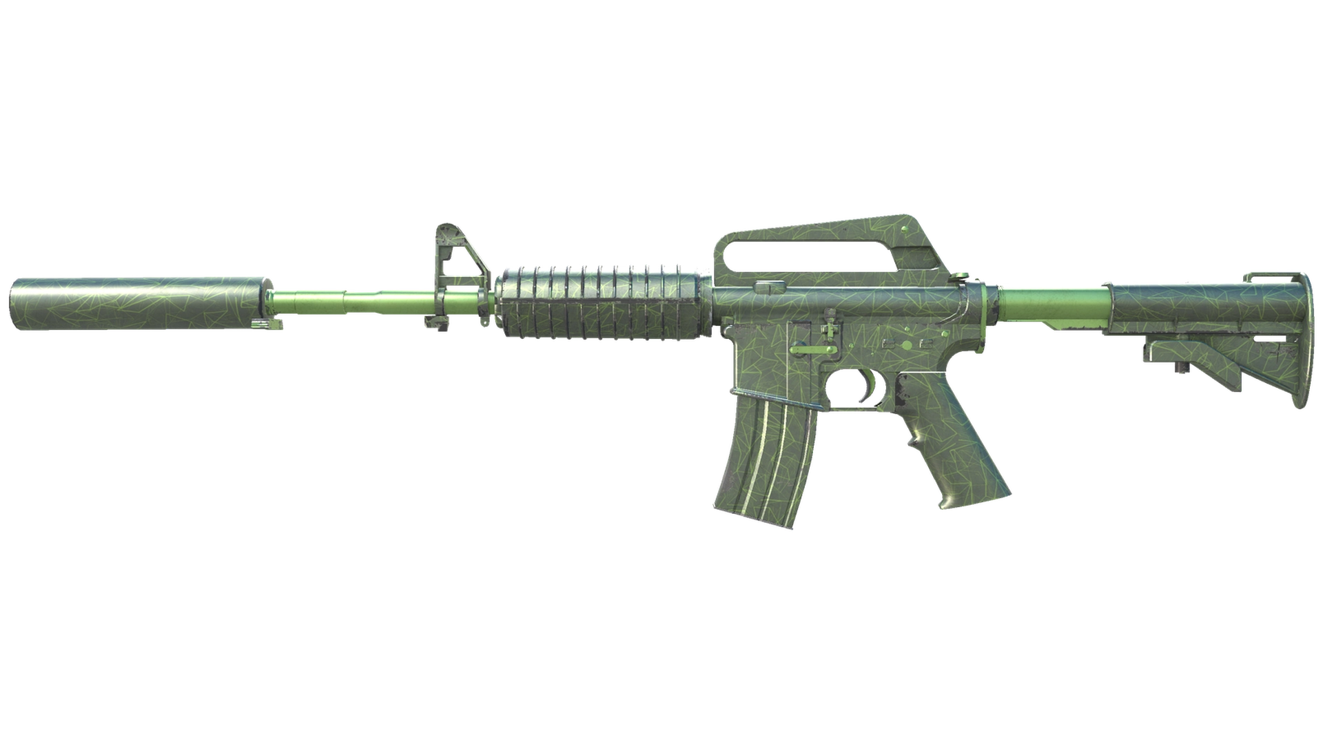 M4A1-S | Moss Quartz (Field-Tested)