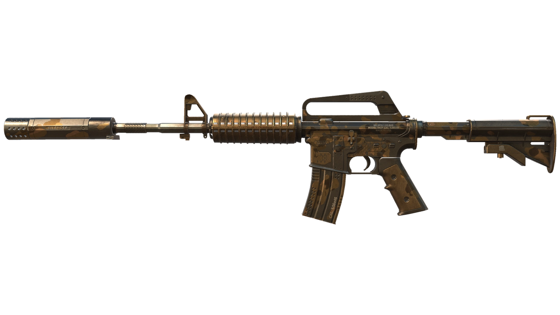 M4A1-S | Mud-Spec (Battle-Scarred)