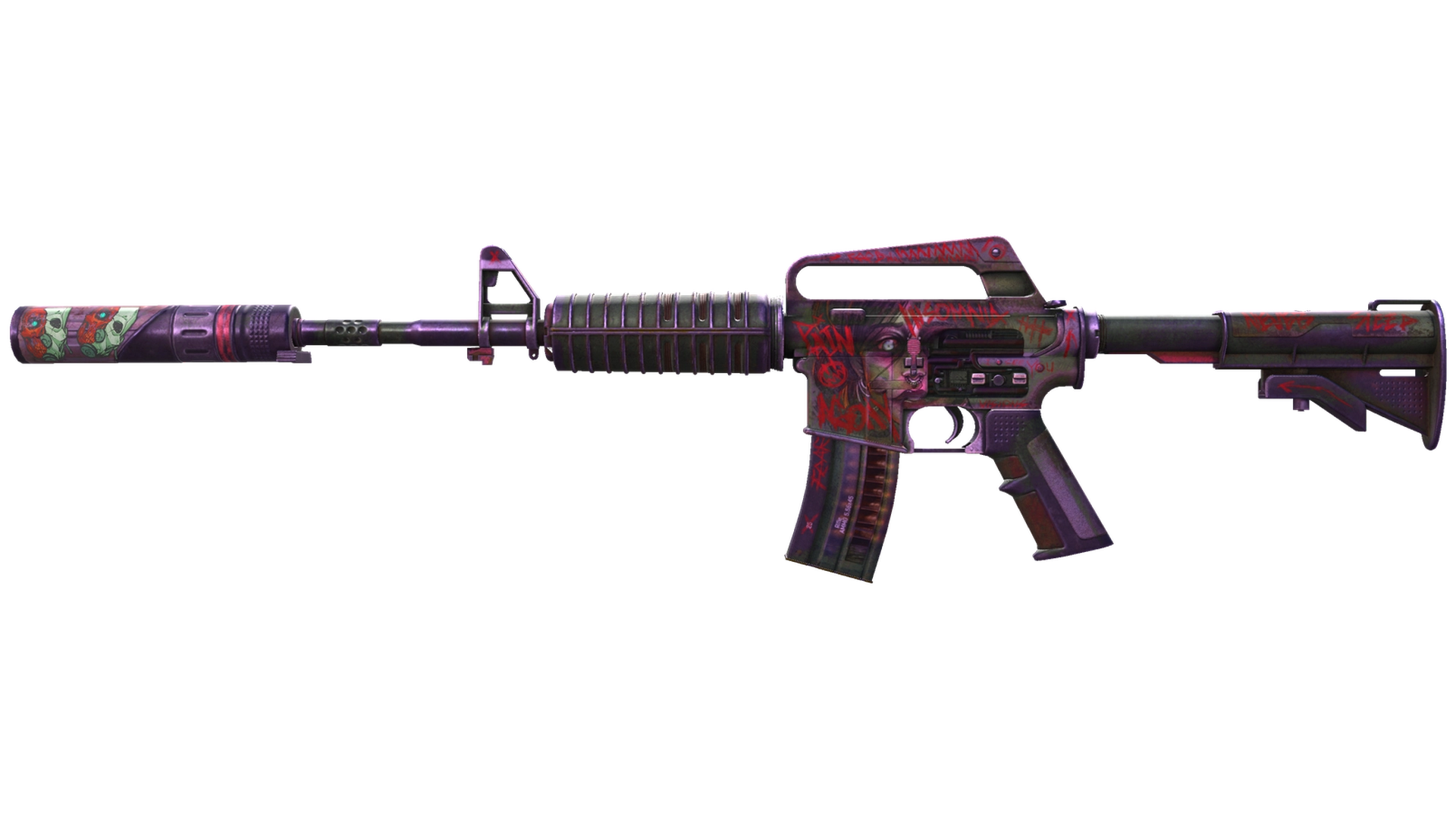 M4A1-S | Night Terror (Battle-Scarred)