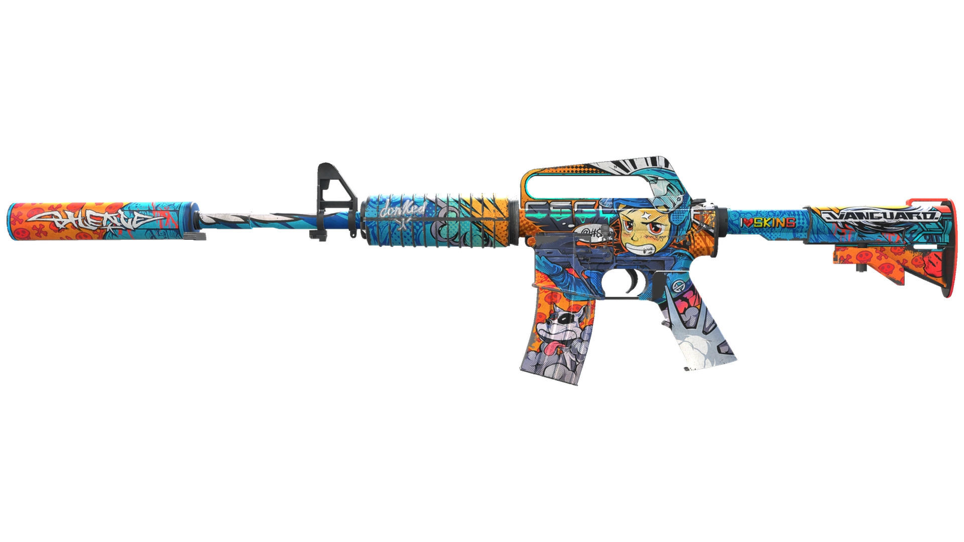 M4A1-S | Player Two (Well-Worn)