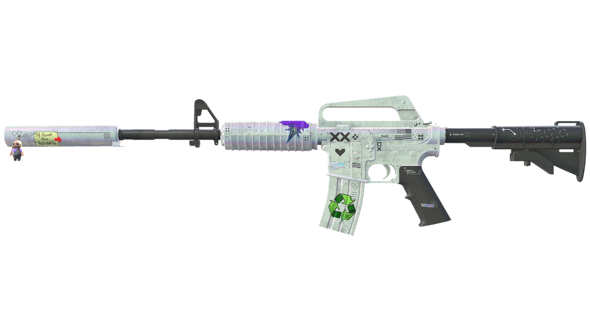M4A1-S | Поток информации (Закалённое в боях)