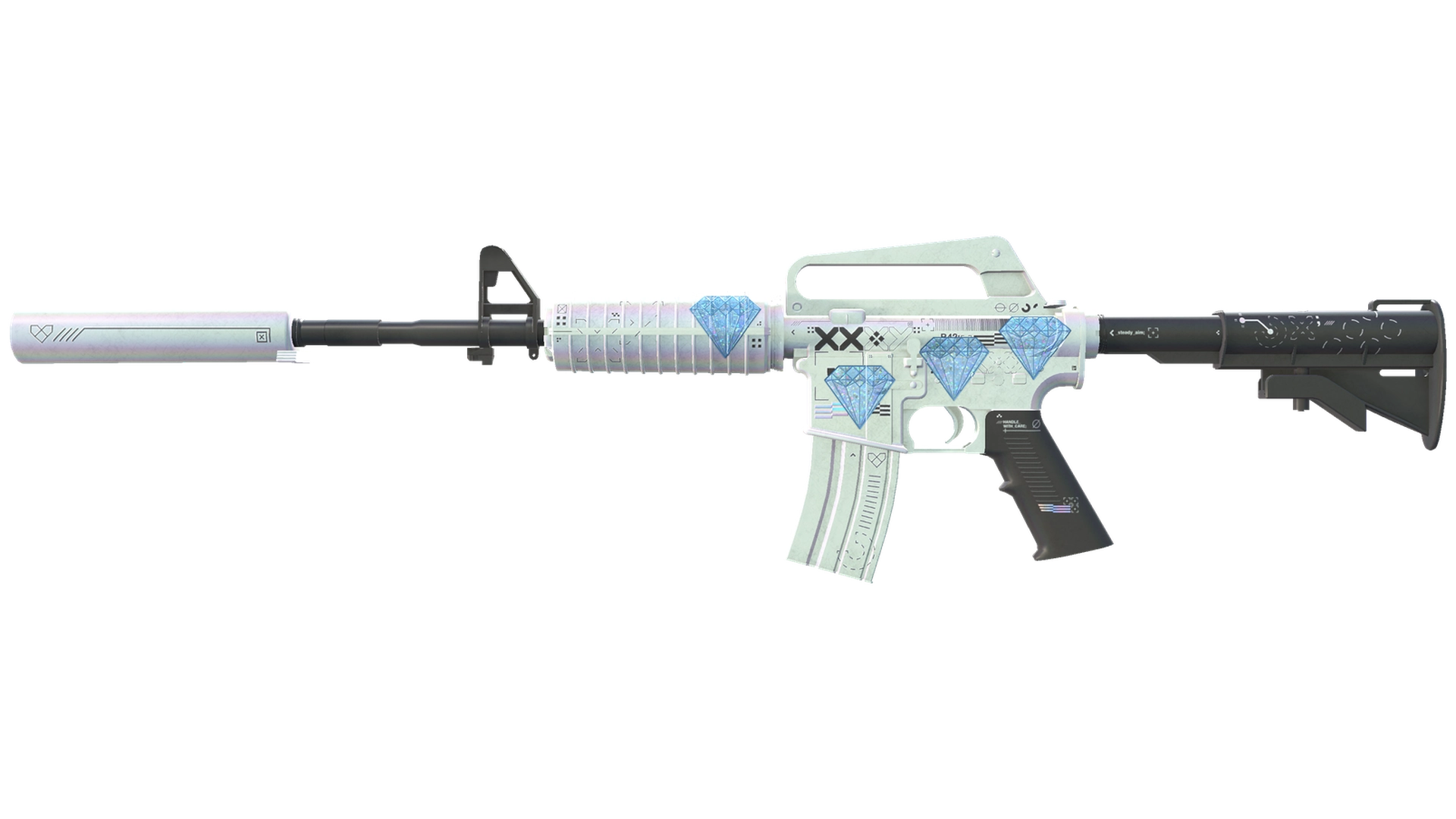 M4A1-S | Printstream (Minimal Wear)