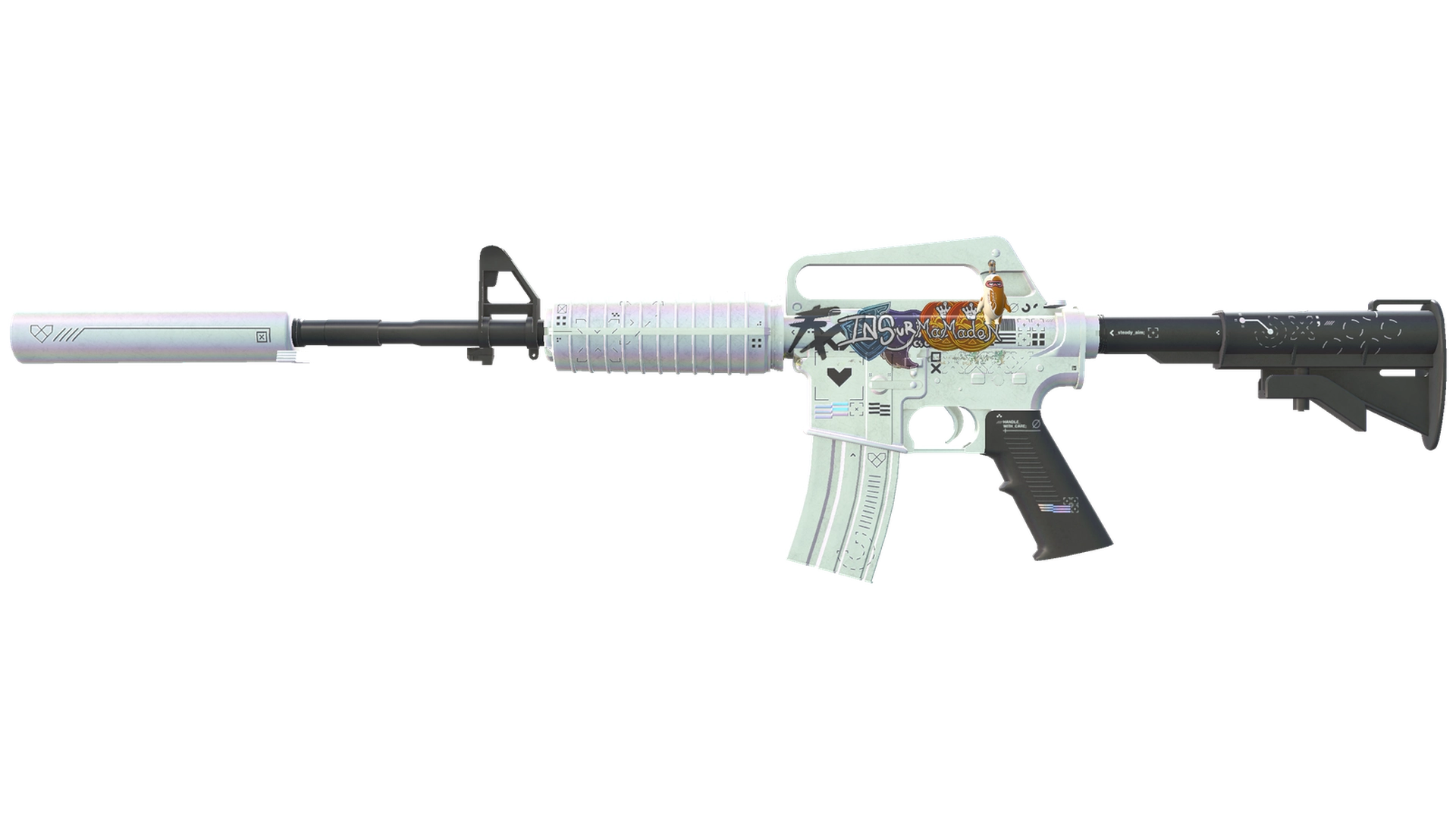 M4A1-S | Printstream (Minimal Wear)