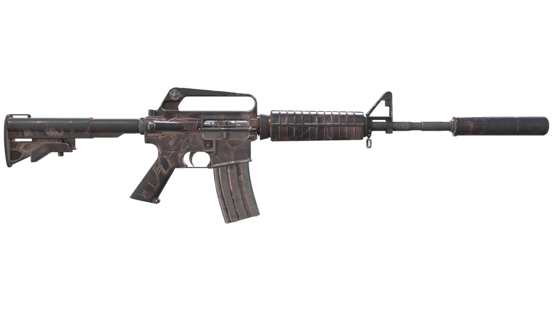 M4A1-S | Rose Hex (Закалённое в боях)