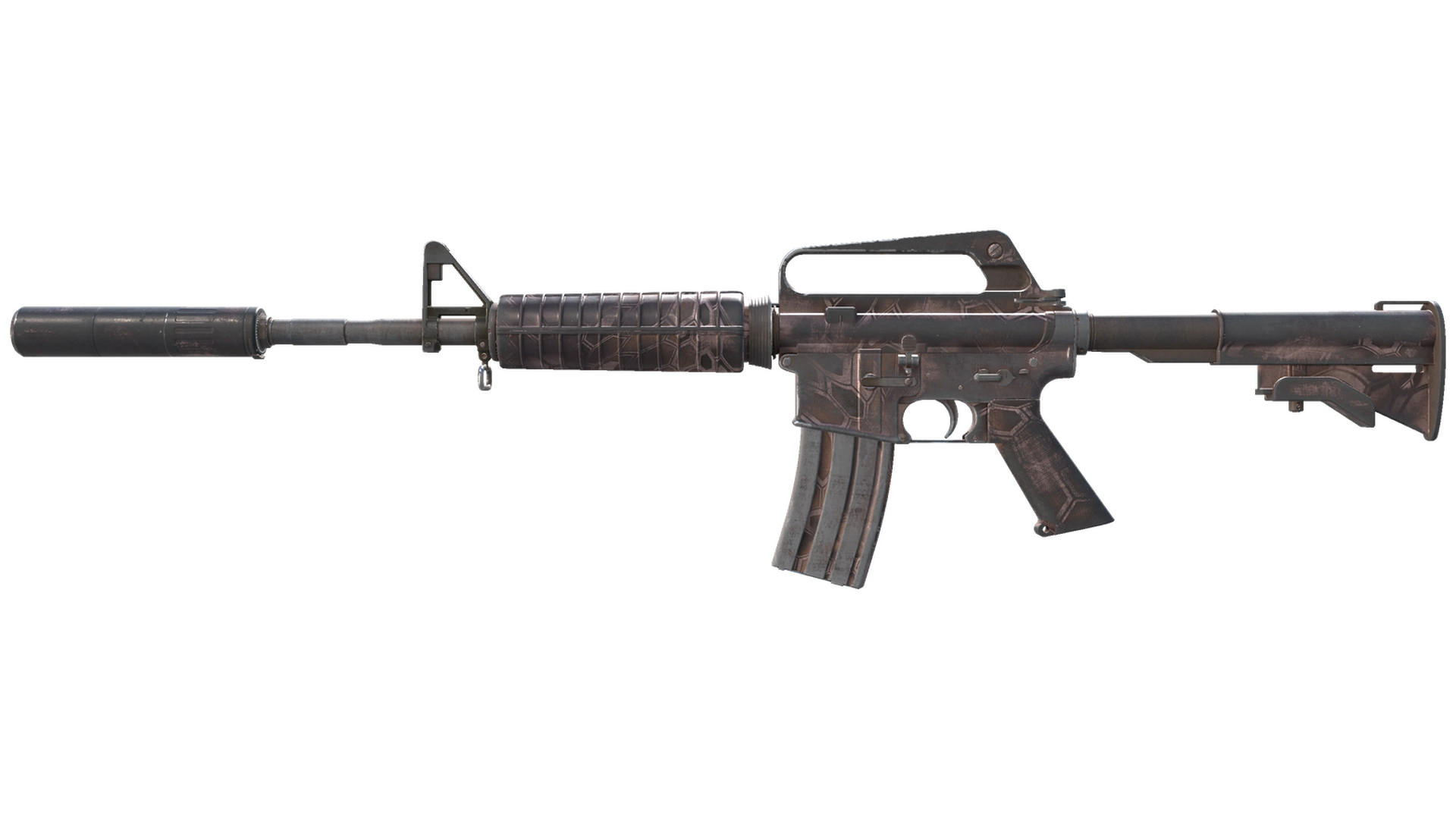 M4A1-S | Rose Hex (Закалённое в боях)