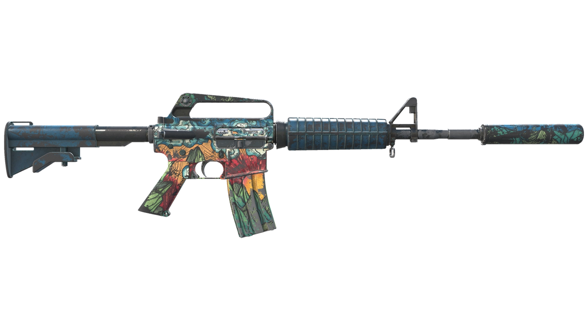 M4A1-S | Solitude (Battle-Scarred)