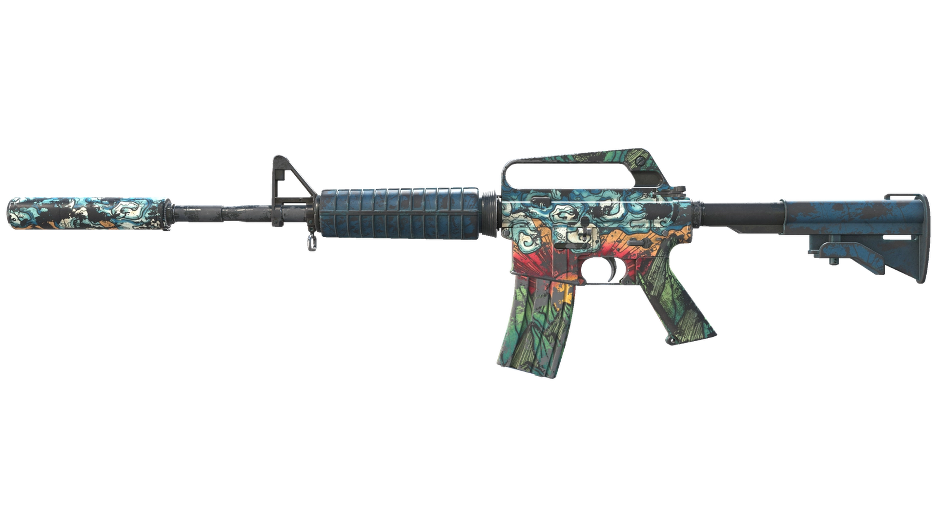 M4A1-S | Solitude (Battle-Scarred)