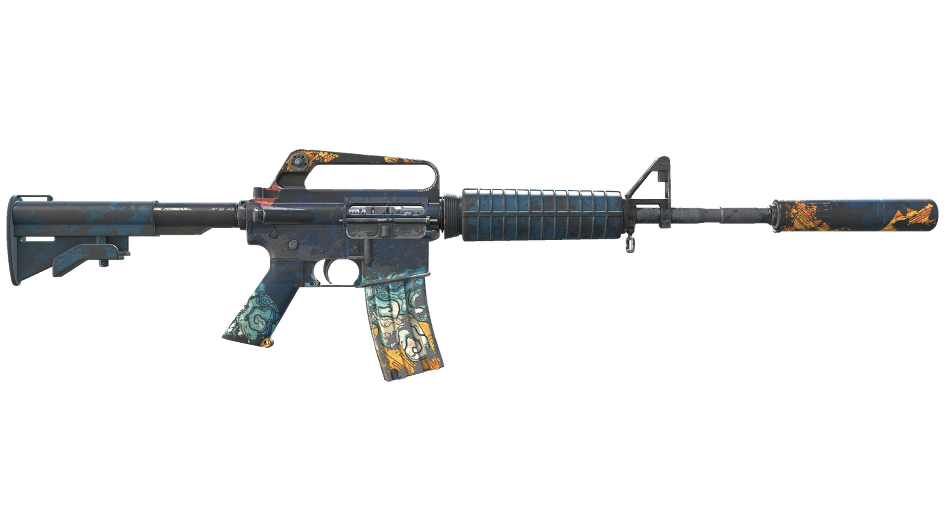 M4A1-S | Solitude (Battle-Scarred)