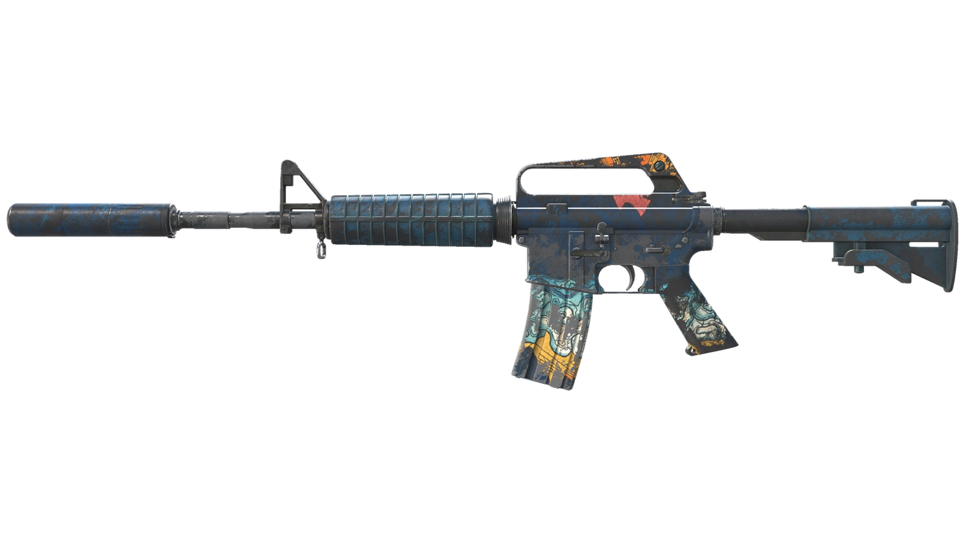 M4A1-S | Solitude (Battle-Scarred)