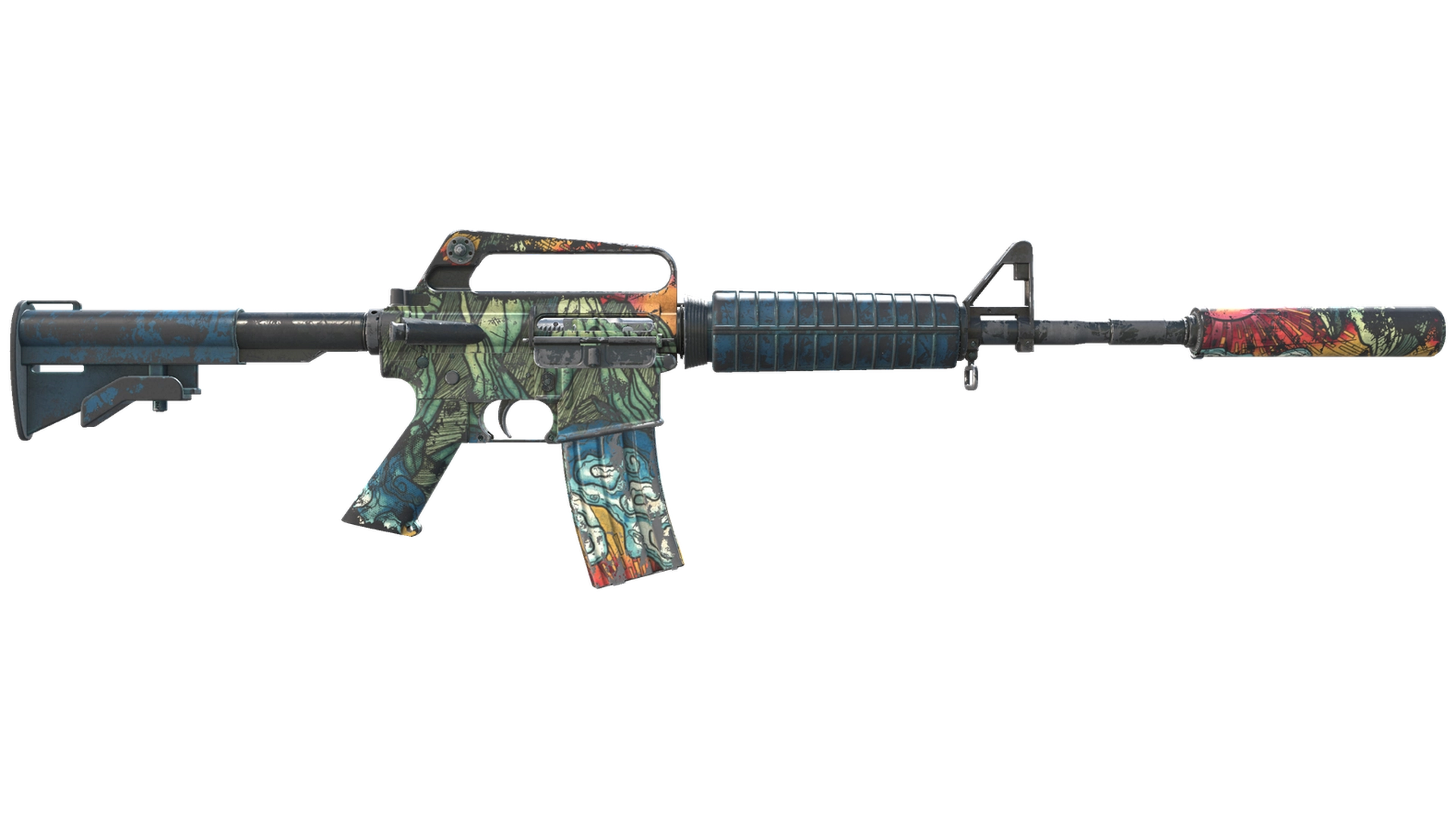 M4A1-S | Solitude (Battle-Scarred)