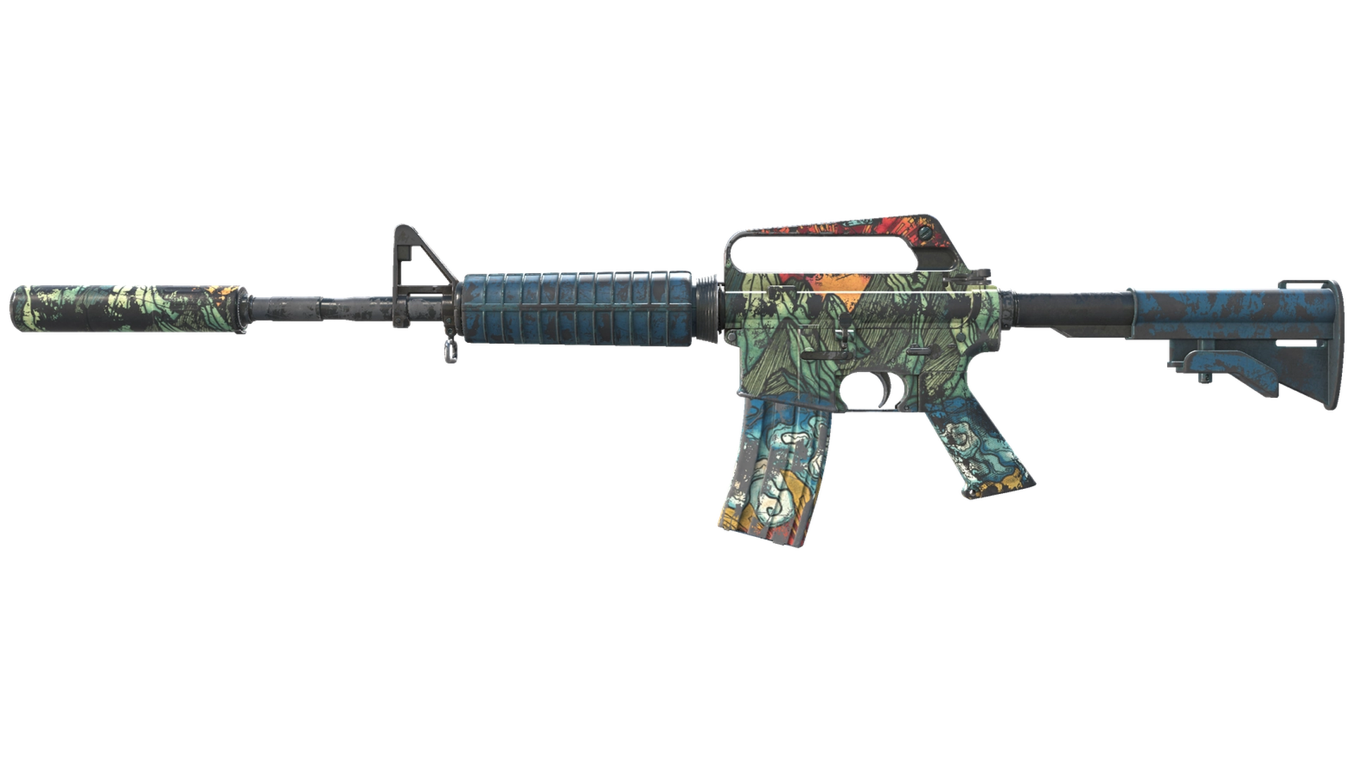 M4A1-S | Solitude (Battle-Scarred)
