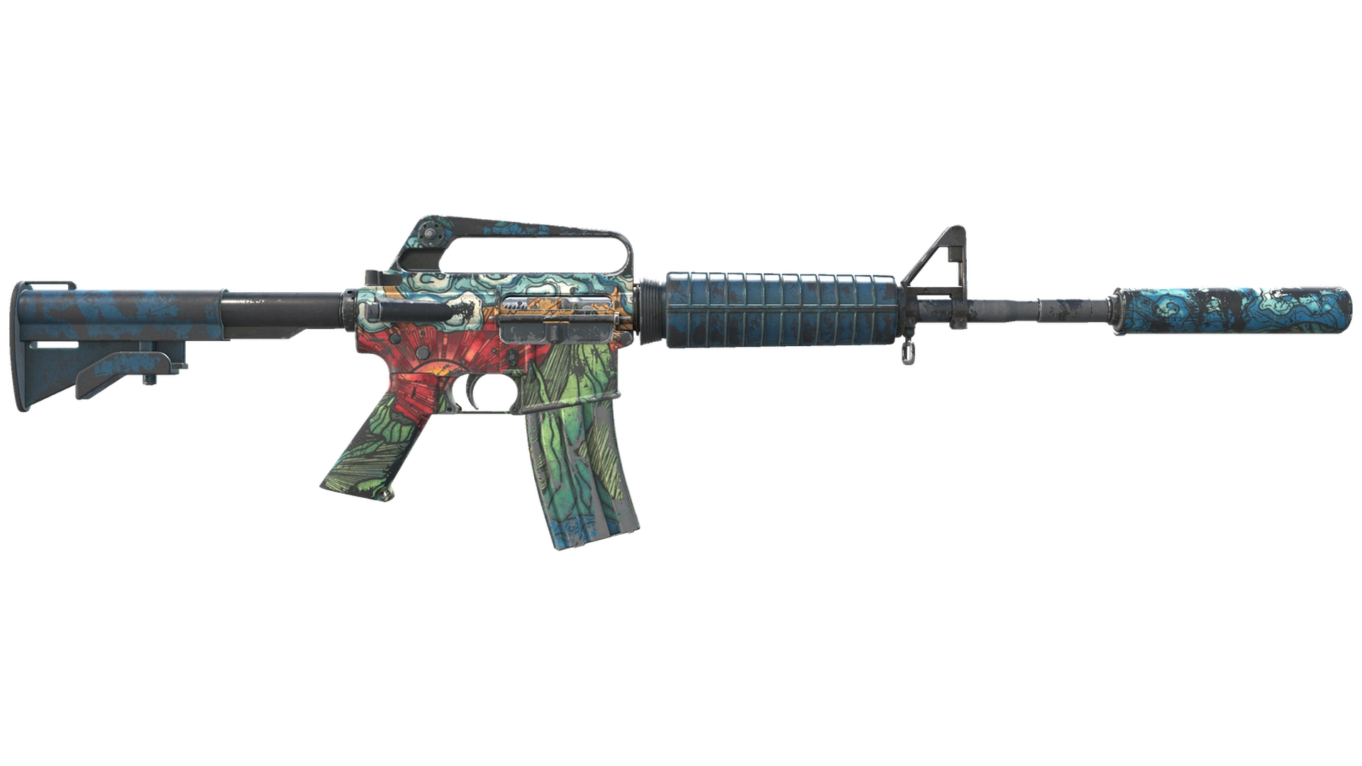 M4A1-S | Solitude (Battle-Scarred)