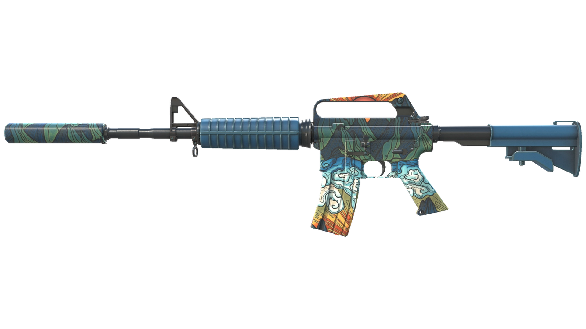 M4A1-S | Уединение (Немного поношенное)