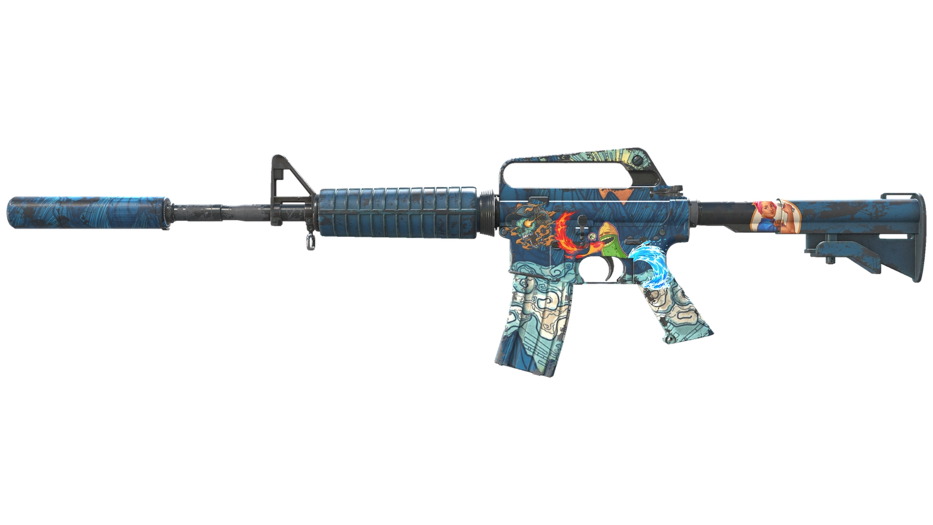 M4A1-S | Solitude (Well-Worn)