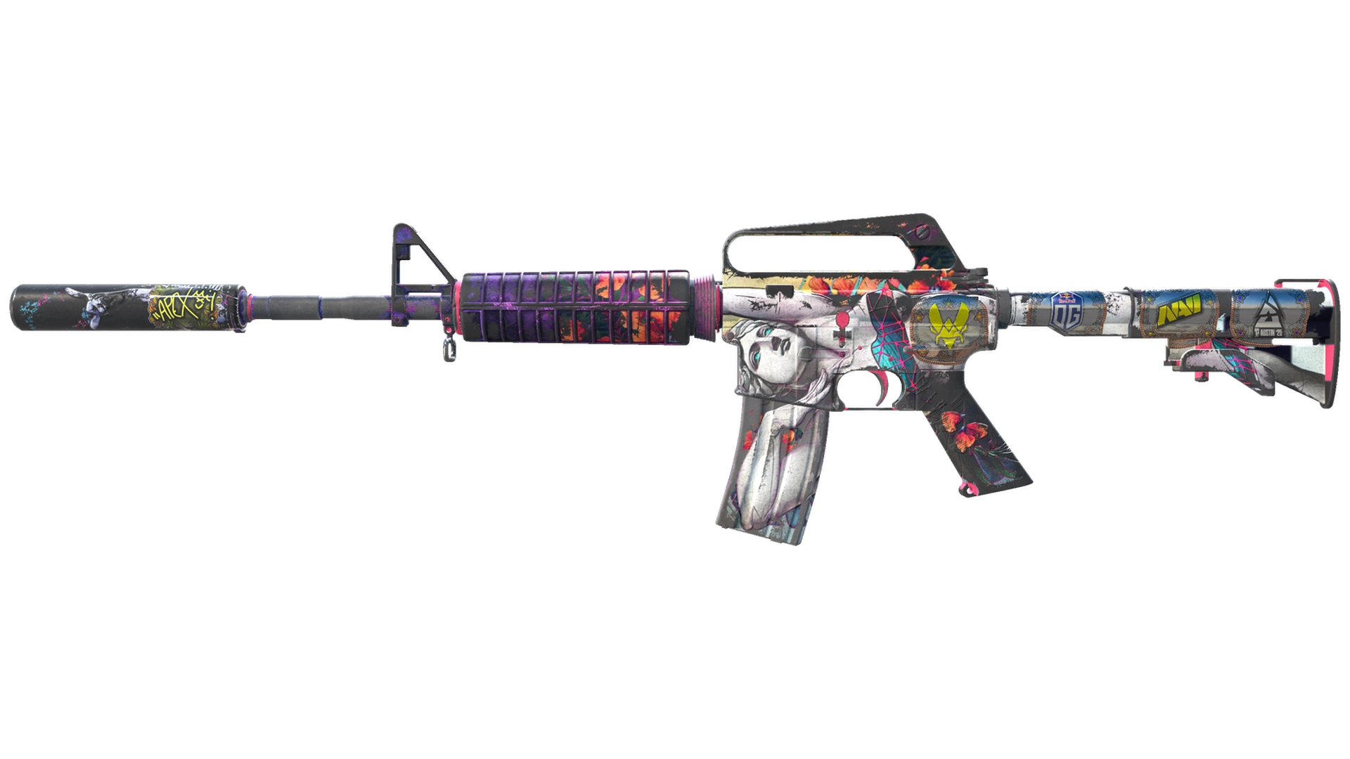 M4A1-S | Vaporwave (Battle-Scarred)