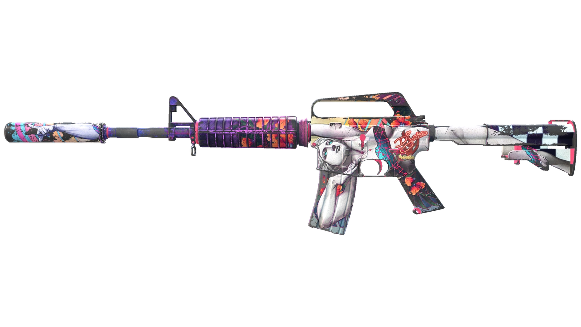 M4A1-S | Vaporwave (Well-Worn)