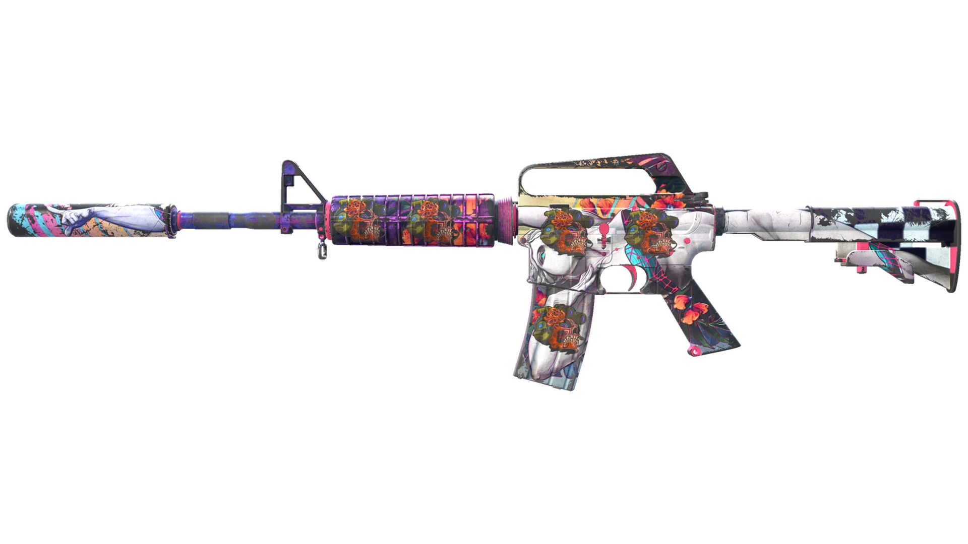 M4A1-S | Vaporwave (Well-Worn)