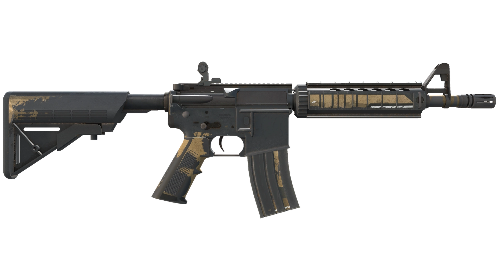 M4A4 | Desert-Strike (Battle-Scarred)