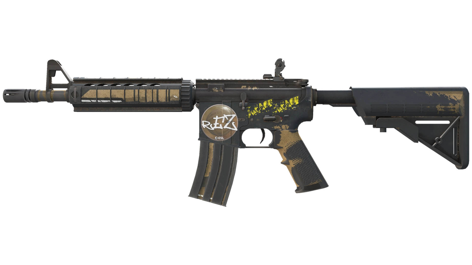 M4A4 | Desert-Strike (Battle-Scarred)
