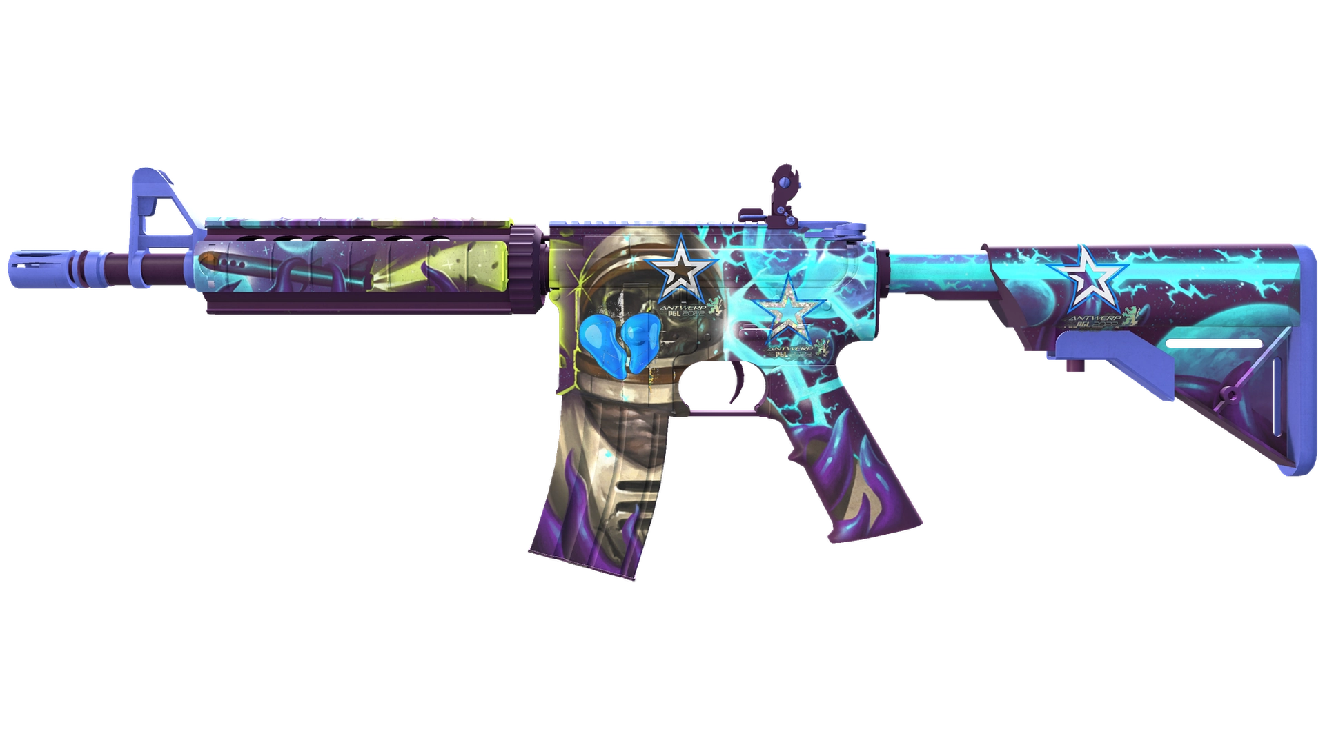 M4A4 | Безлюдный космос (После полевых испытаний)