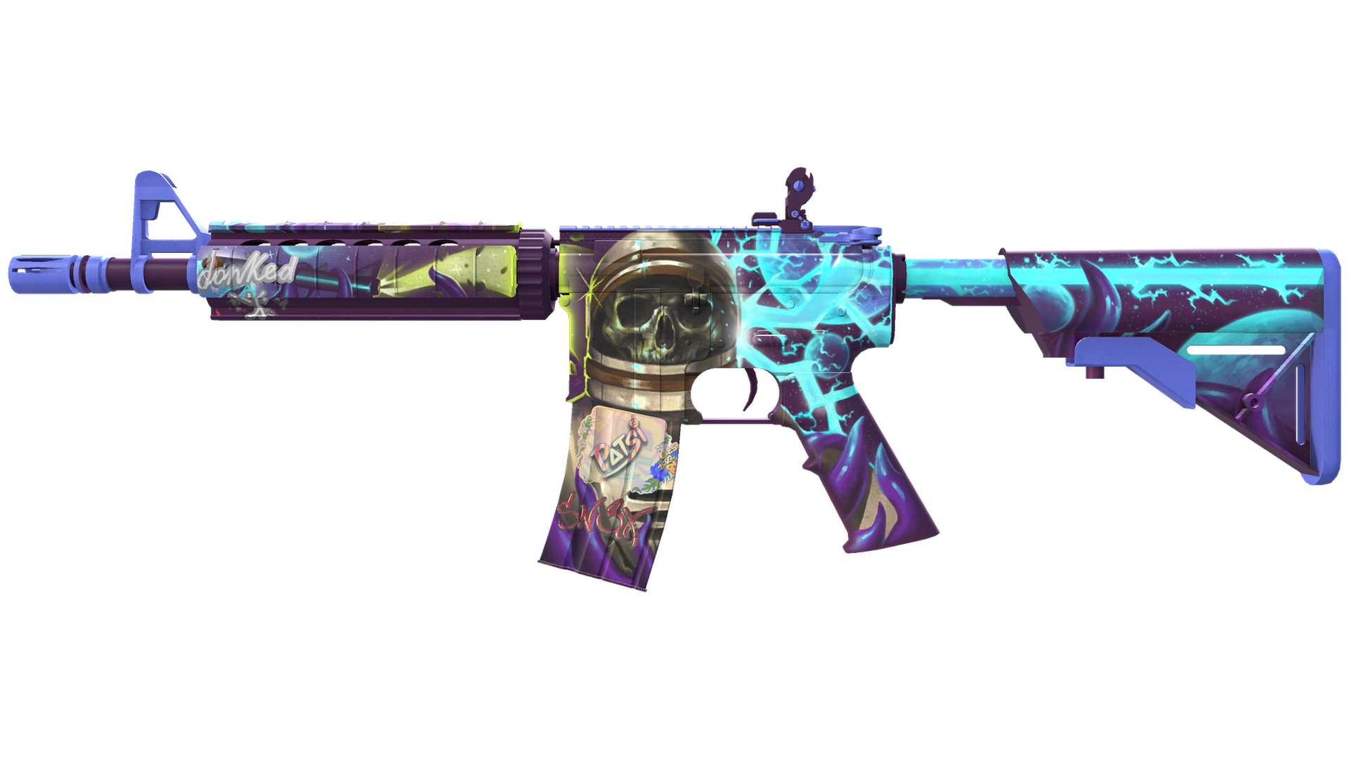 M4A4 | Безлюдный космос (После полевых испытаний)