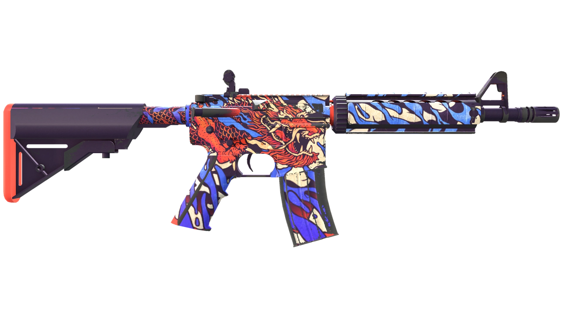 M4A4 | 龍王 (Король драконов) (Прямо с завода)