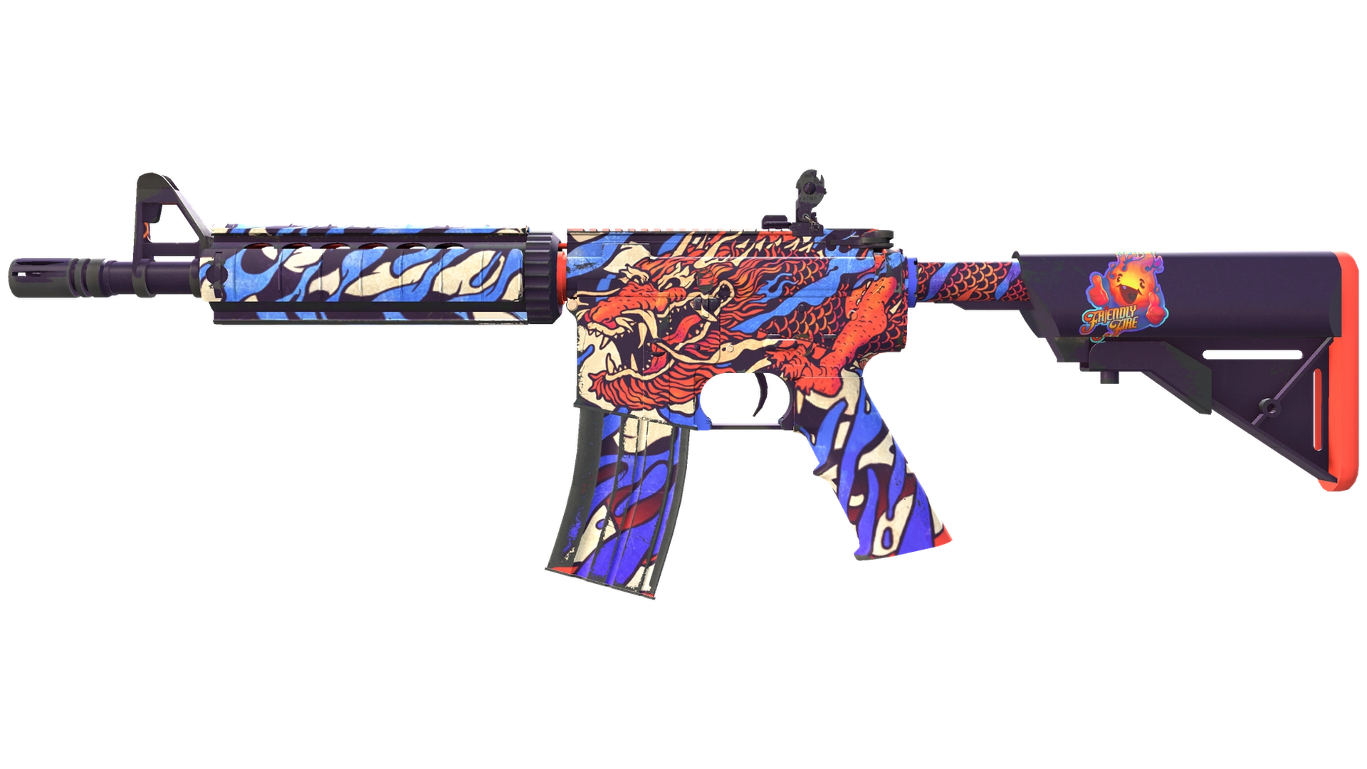 M4A4 | 龍王 (Король драконов) (Прямо с завода)