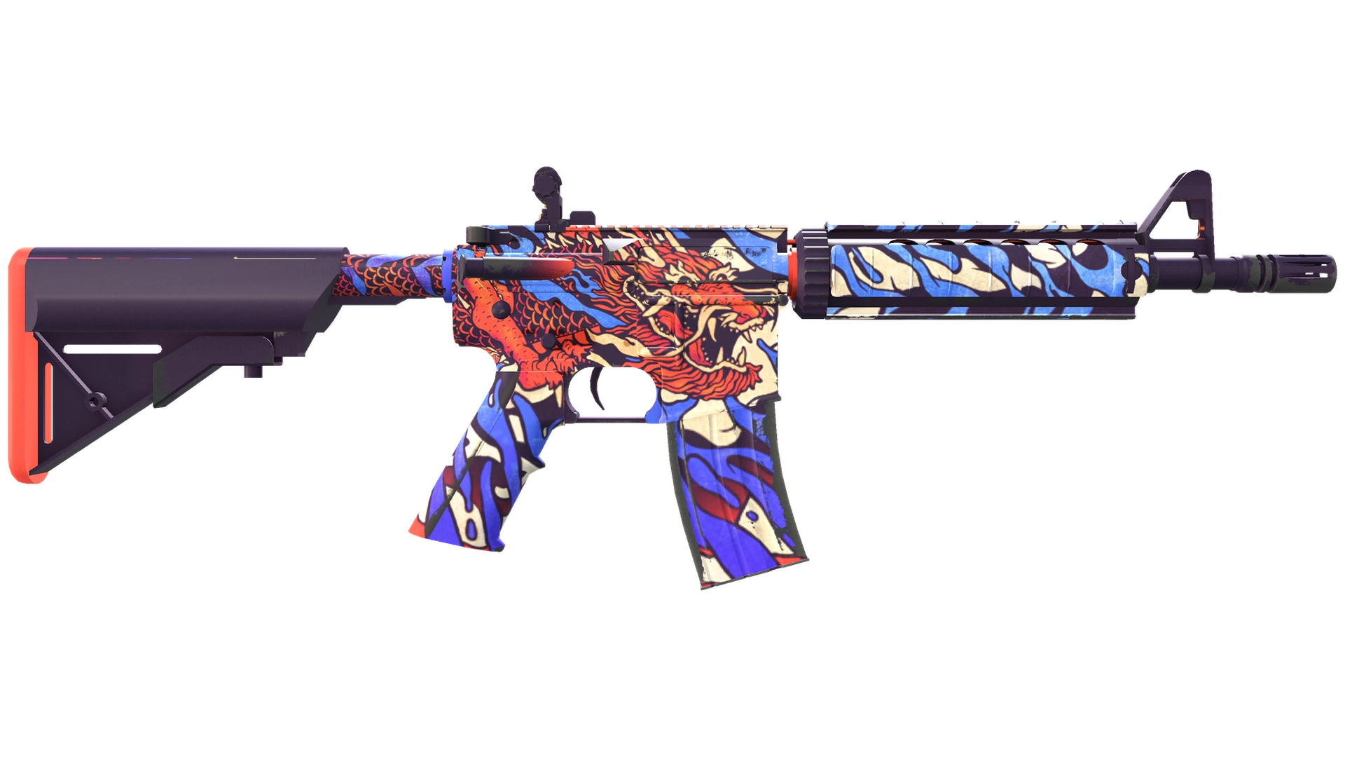 M4A4 | 龍王 (Король драконов) (Прямо с завода)