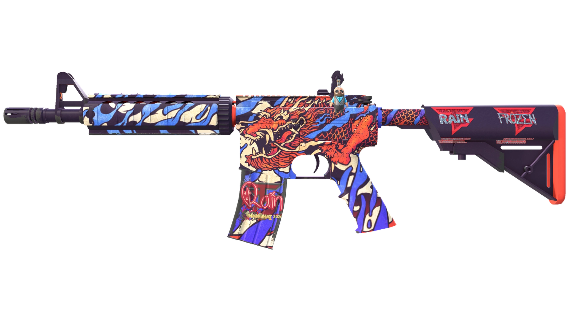 M4A4 | 龍王 (Король драконов) (Прямо с завода)