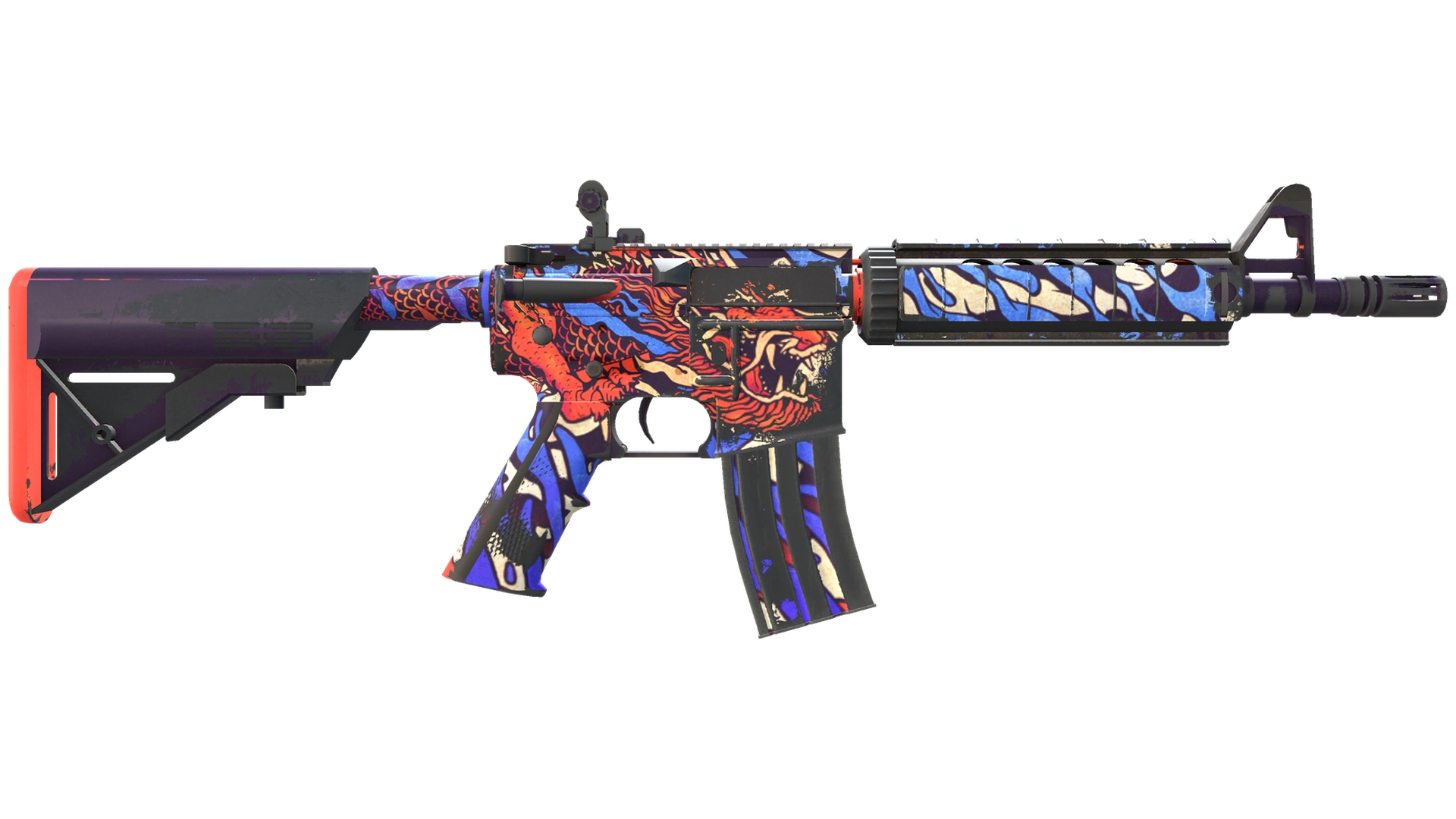 M4A4 | 龍王 (Dragon King) (Field-Tested)