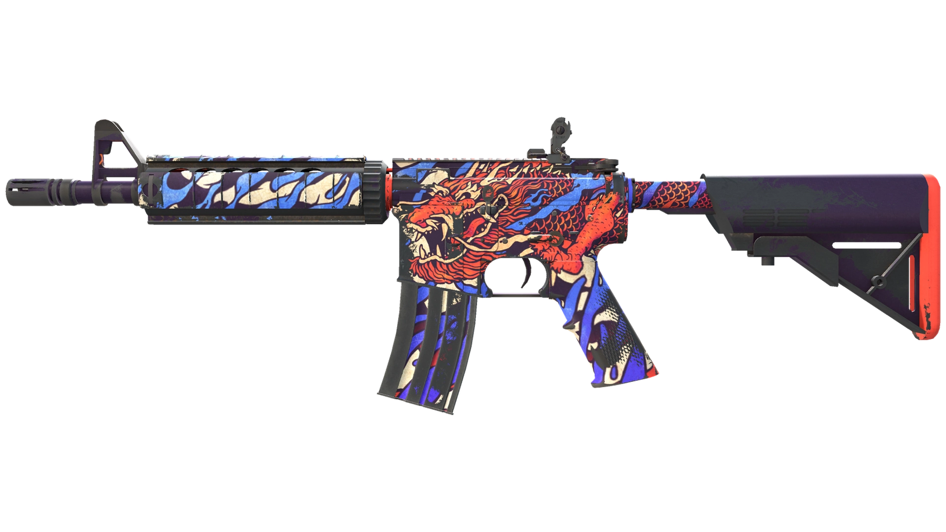M4A4 | 龍王 (Dragon King) (Field-Tested)