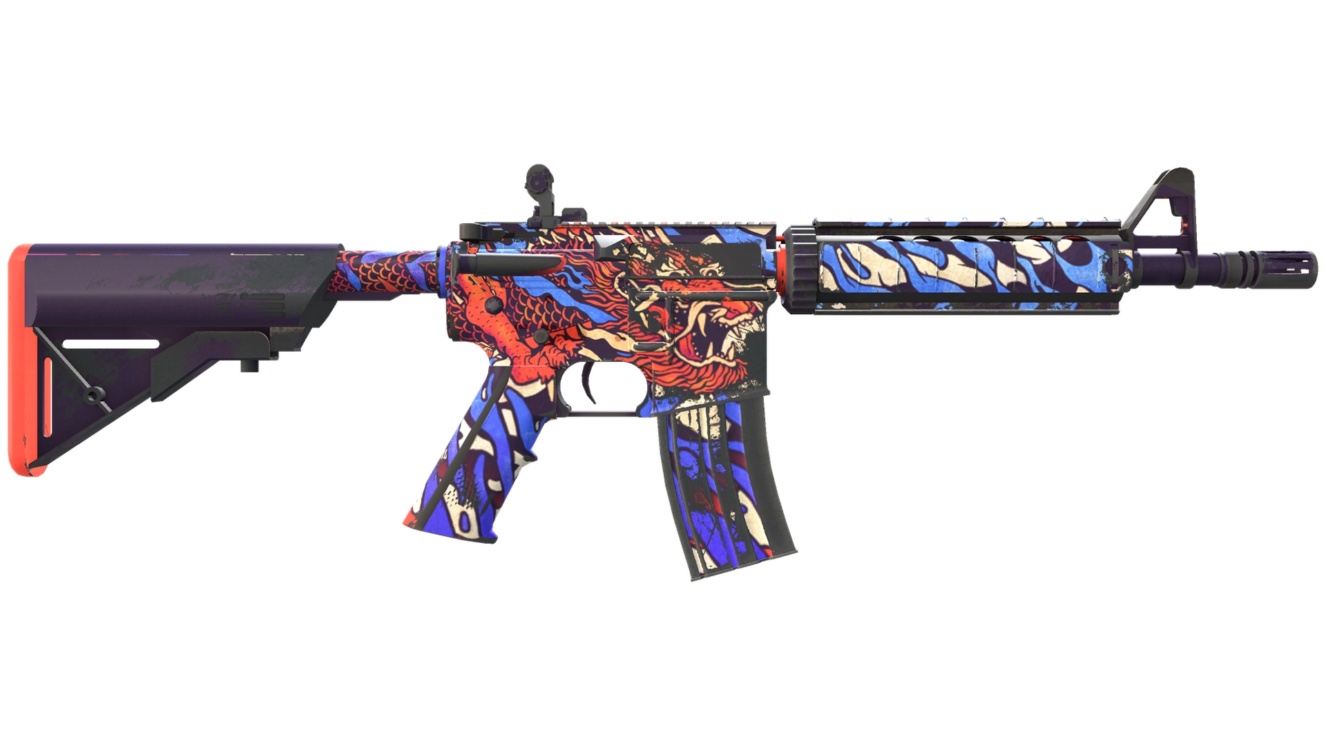 M4A4 | 龍王 (Dragon King) (Field-Tested)