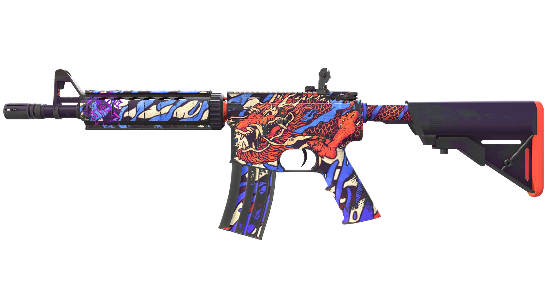 M4A4 | 龍王 (Dragon King) (Field-Tested)