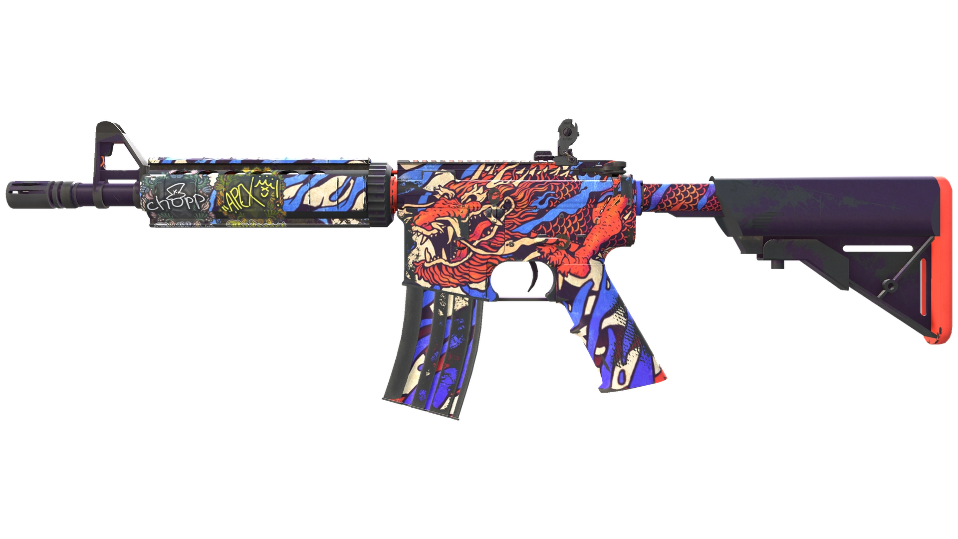 M4A4 | 龍王 (Dragon King) (Field-Tested)