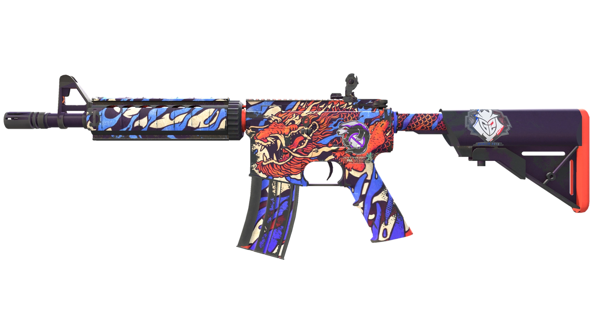 M4A4 | 龍王 (Dragon King) (Field-Tested)
