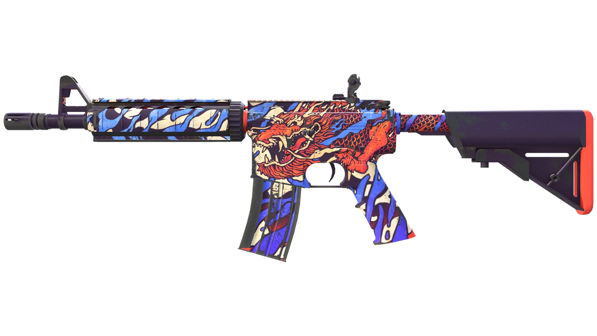 M4A4 | 龍王 (Dragon King) (Minimal Wear)