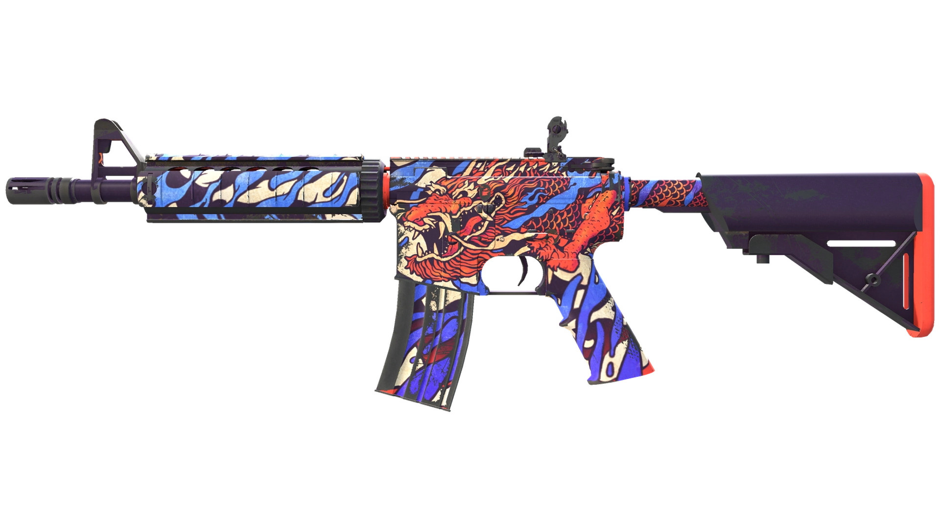M4A4 | 龍王 (Dragon King) (Minimal Wear)