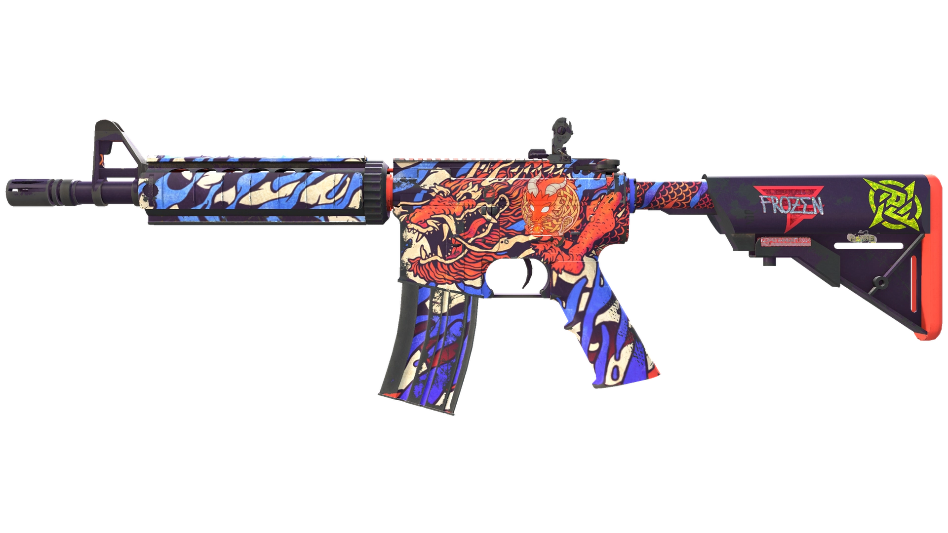 M4A4 | 龍王 (Dragon King) (Minimal Wear)