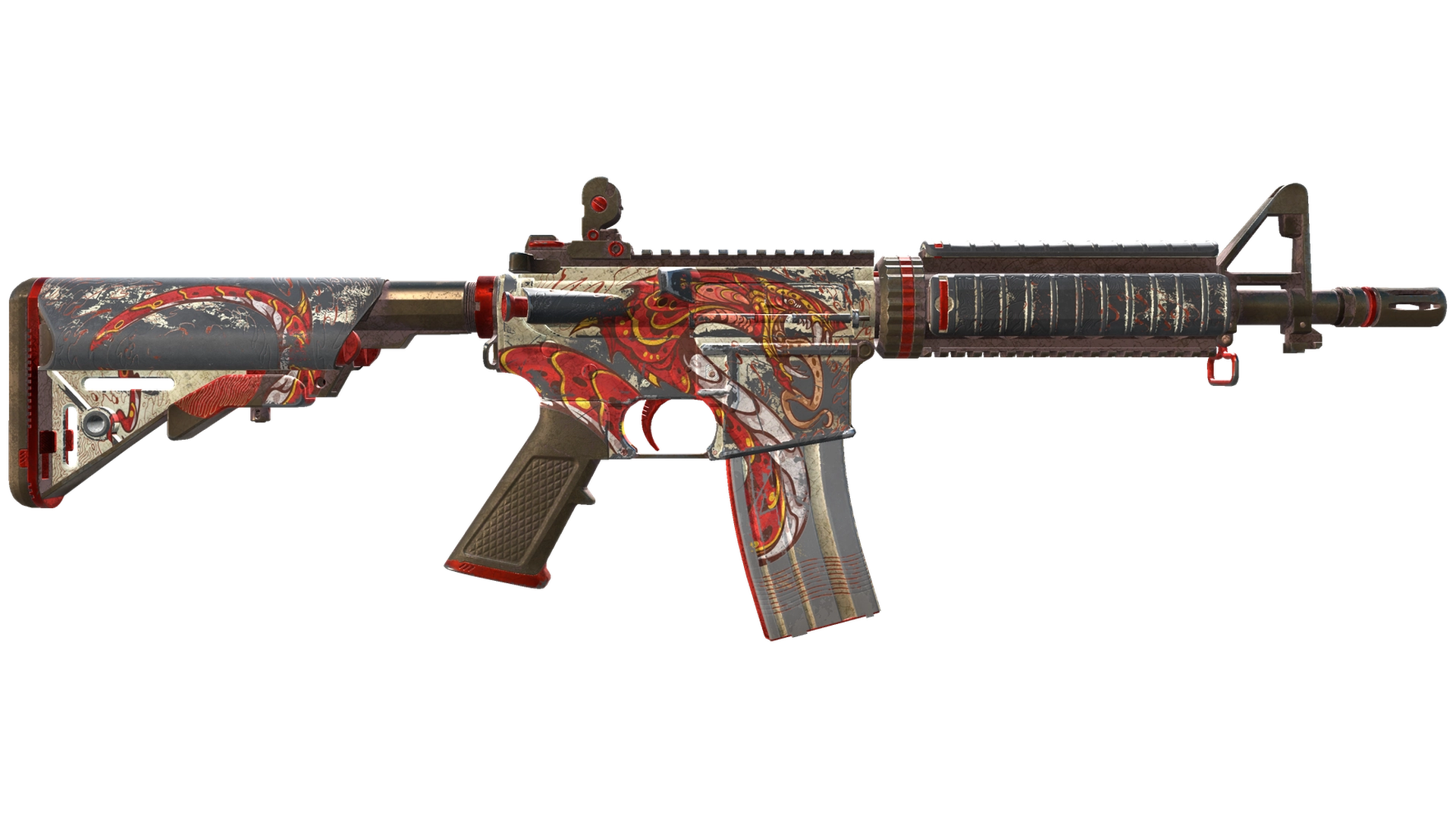 Купить M4A4 | Фалак (Закалённое в боях) – цена скина 13,04 $ для КС 2 и ...