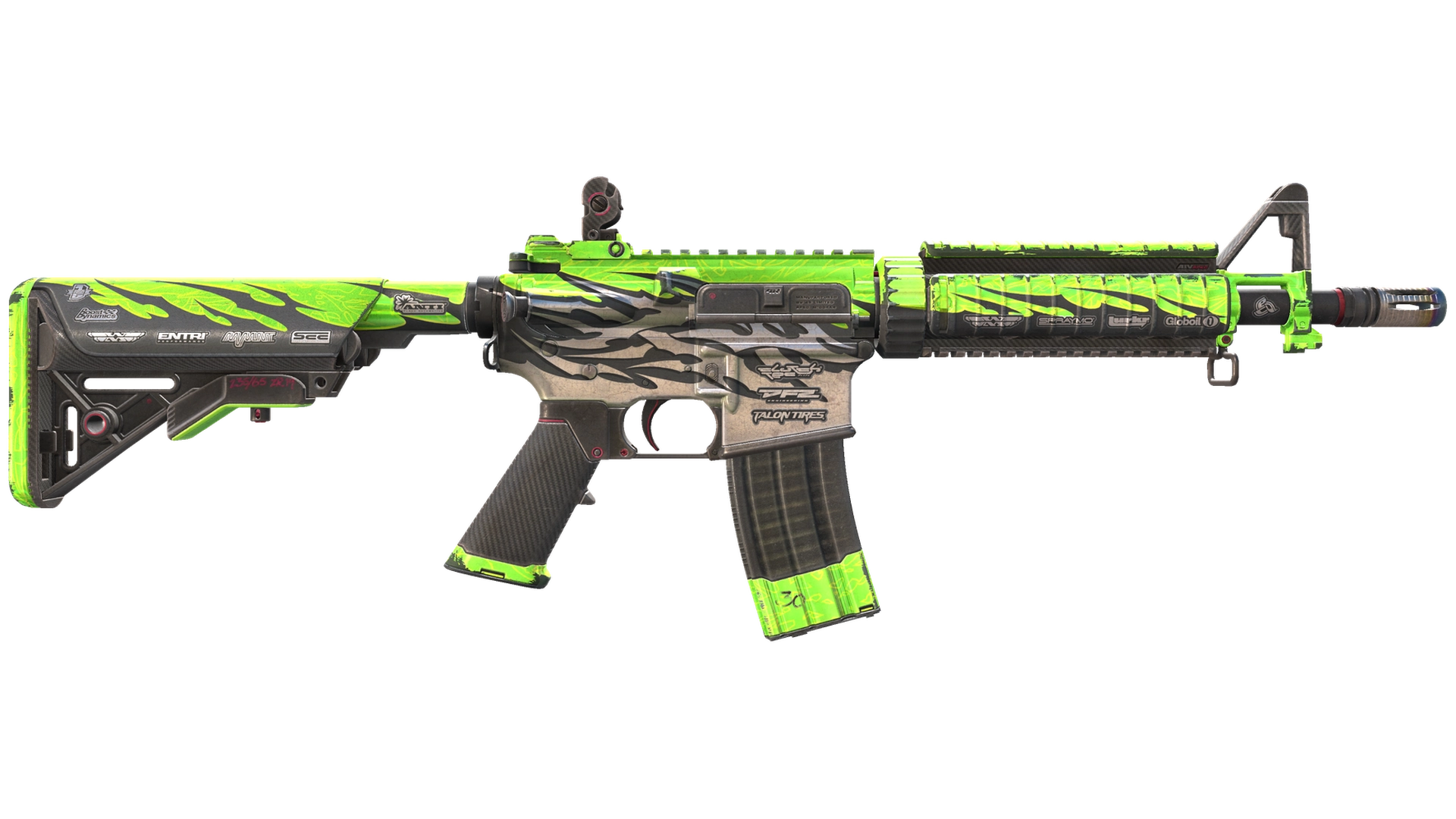 M4A4 | Full Throttle (Battle-Scarred)