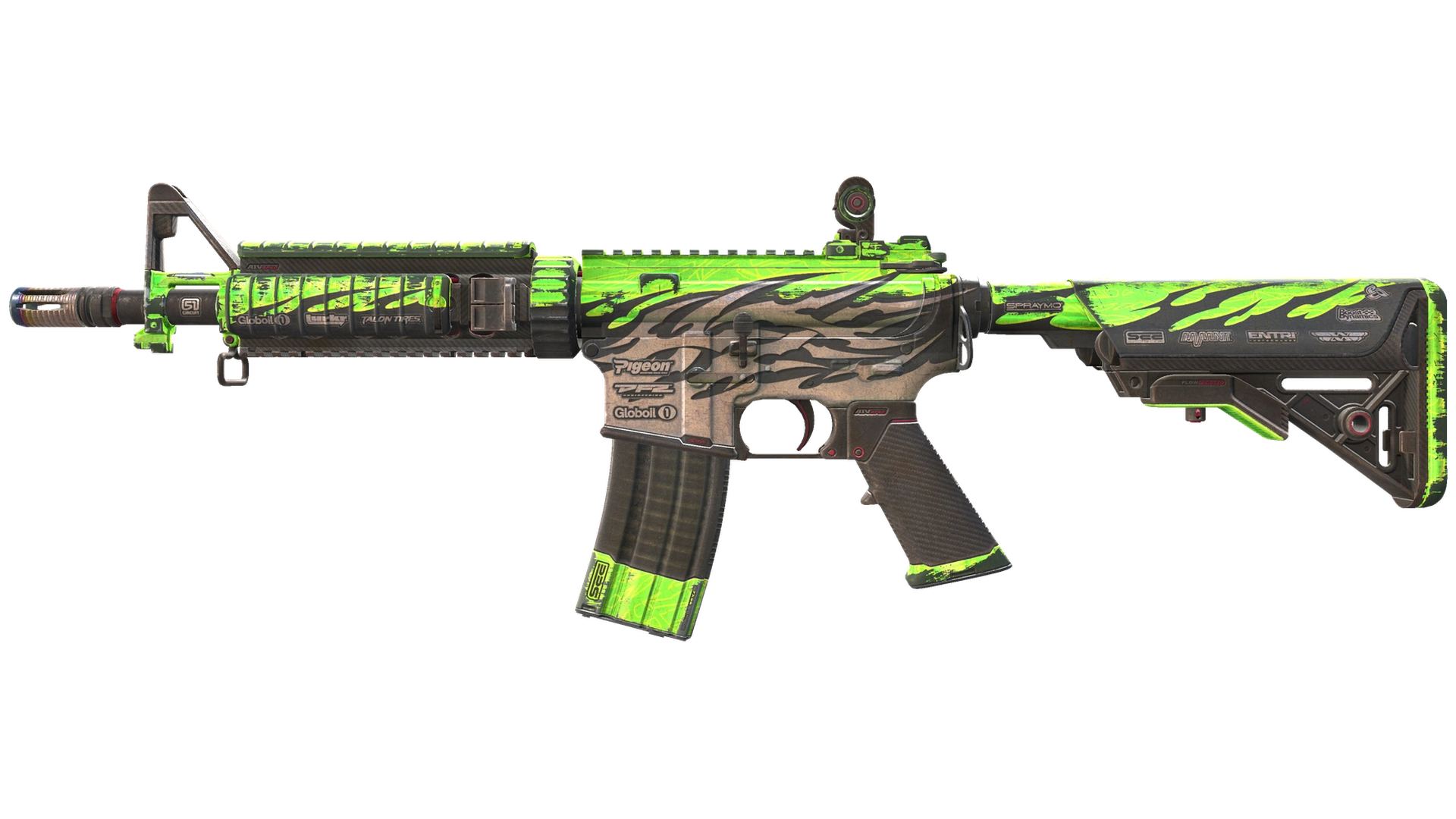 M4A4 | Full Throttle (Battle-Scarred)