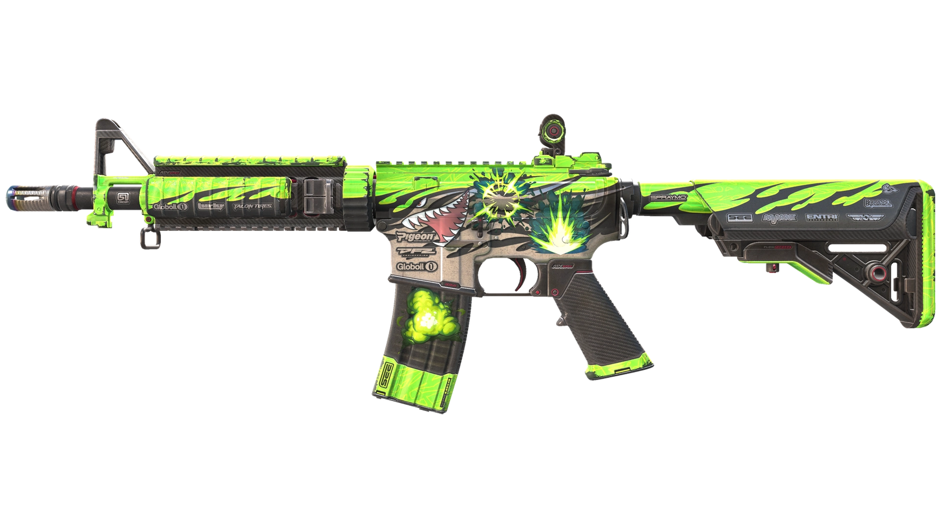 M4A4 | Full Throttle (Well-Worn)