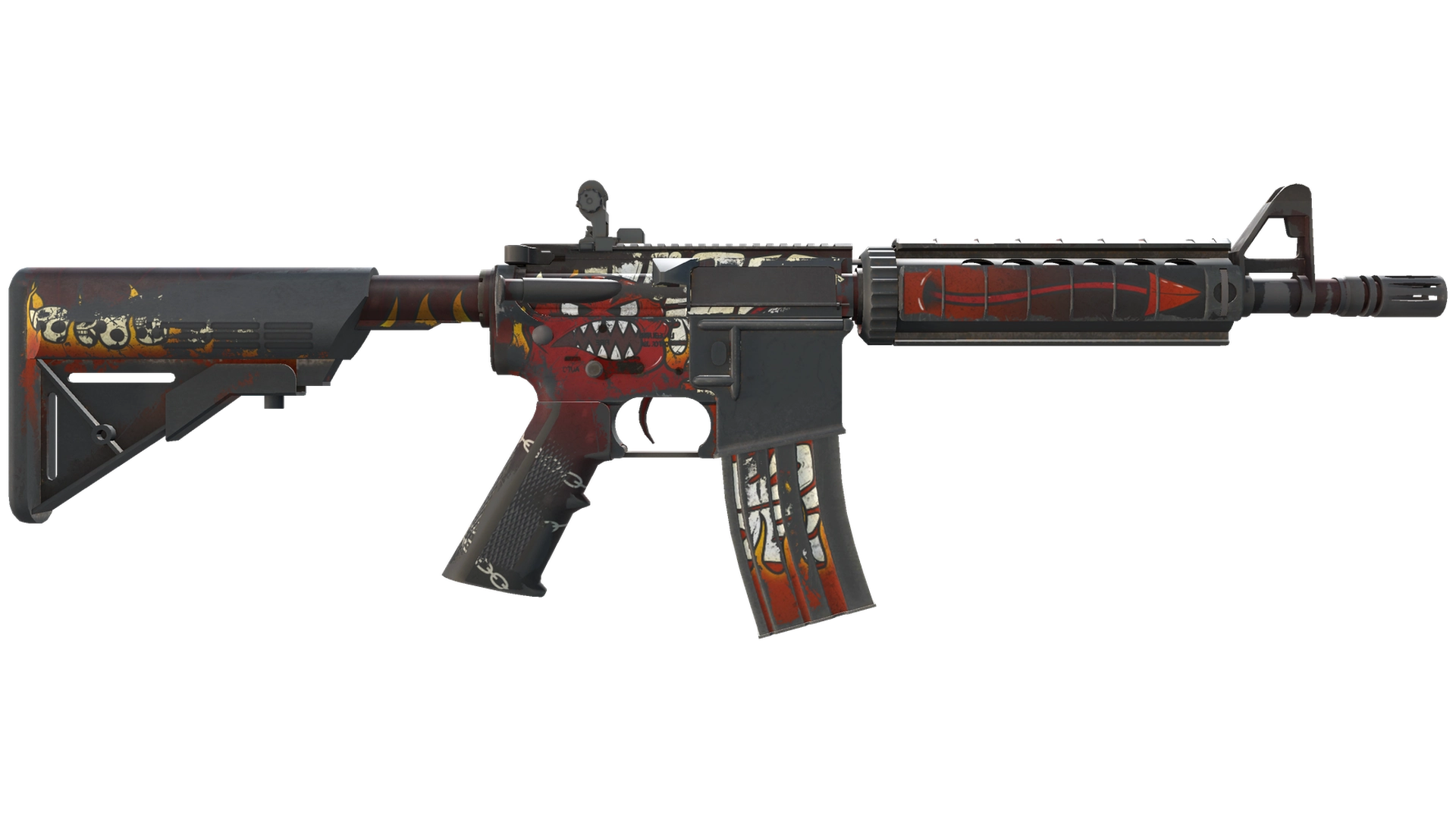M4A4 | Адское пламя (Закалённое в боях)