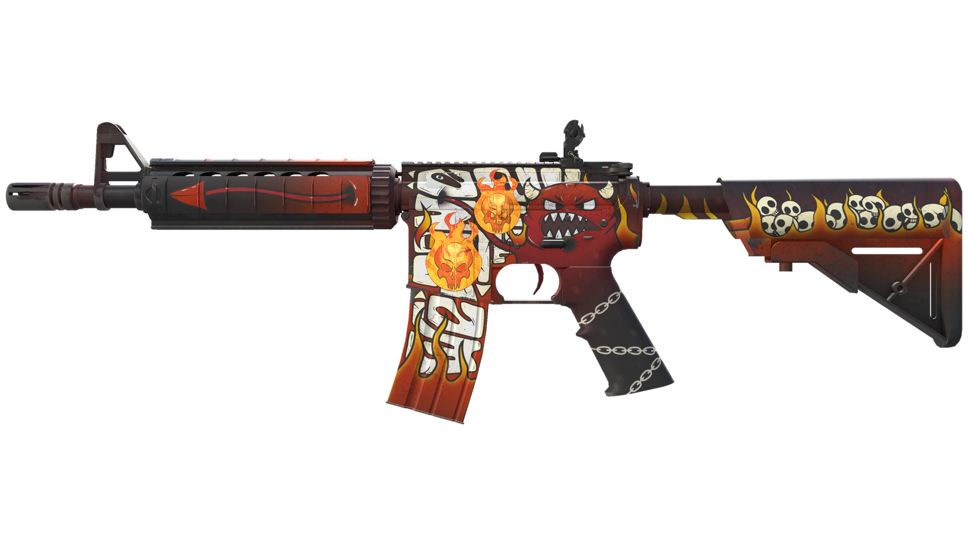 M4A4 | Адское пламя (Прямо с завода)