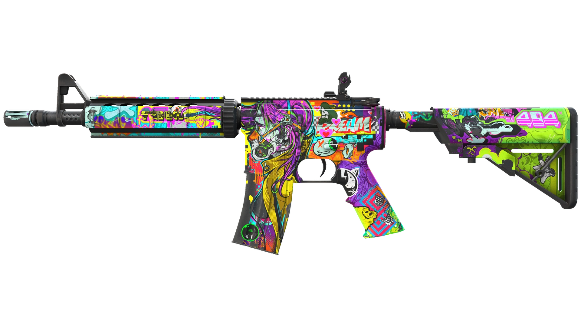 M4A4 | In Living Color (Well-Worn)