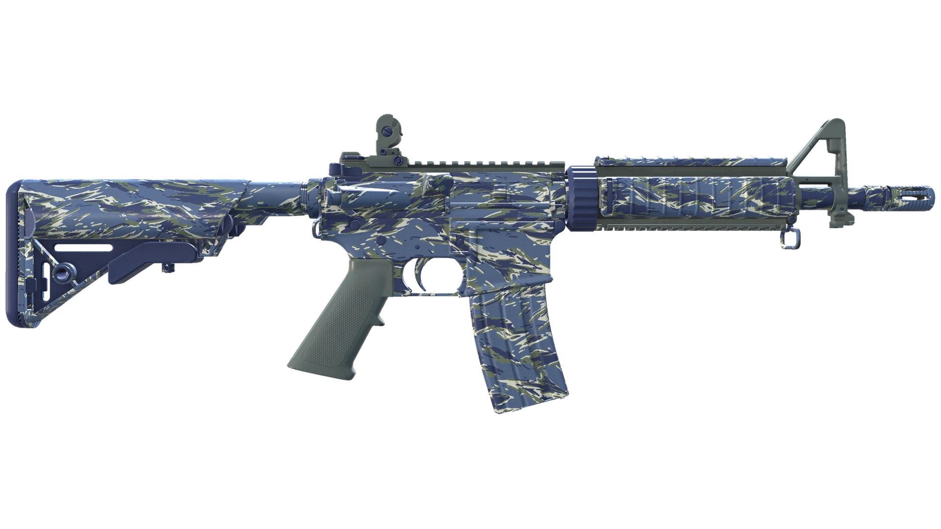 M4A4 | Naval Shred Camo (Немного поношенное)