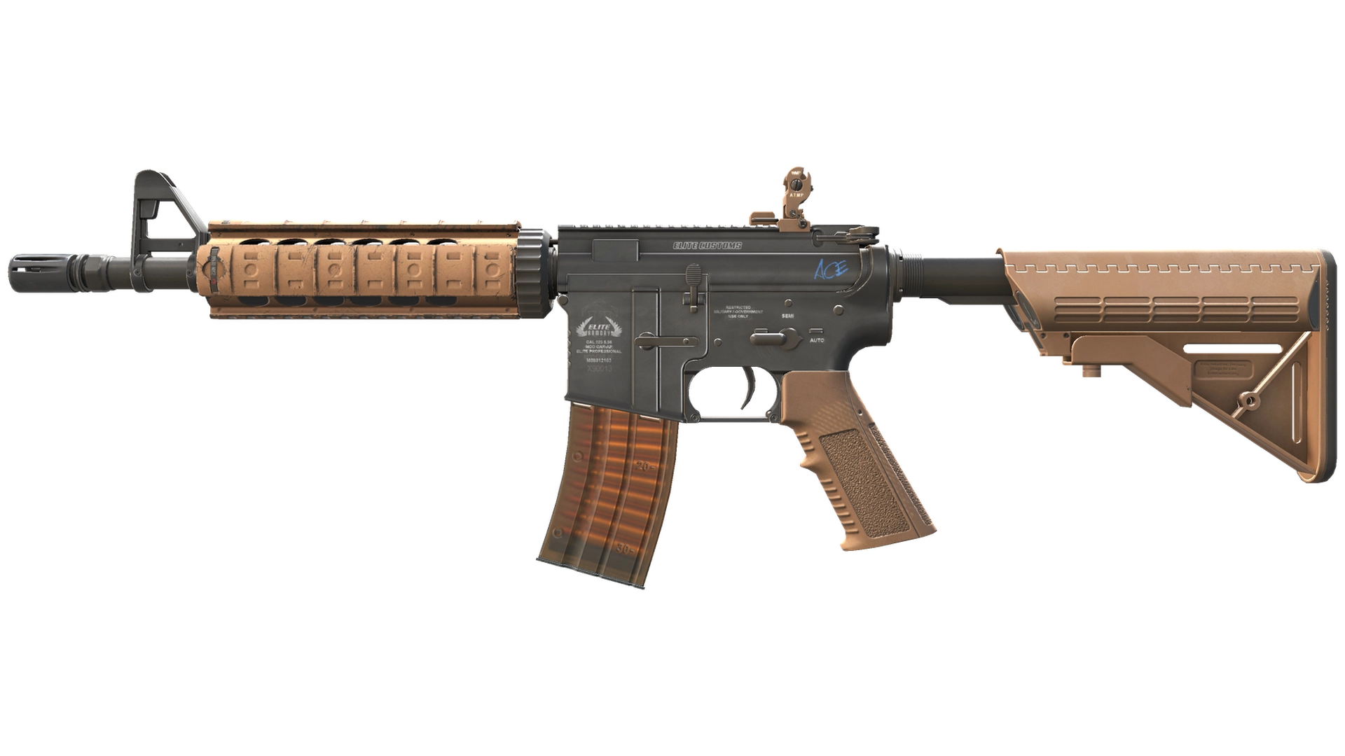 M4A4 | Poly Mag (Minimal Wear)