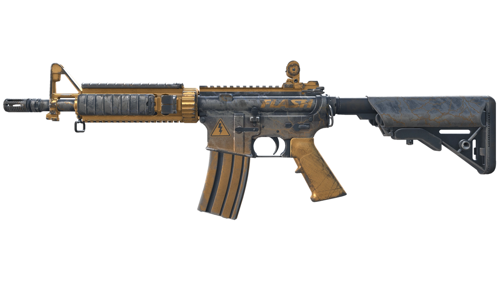 M4A4 | Sheet Lightning (Well-Worn)