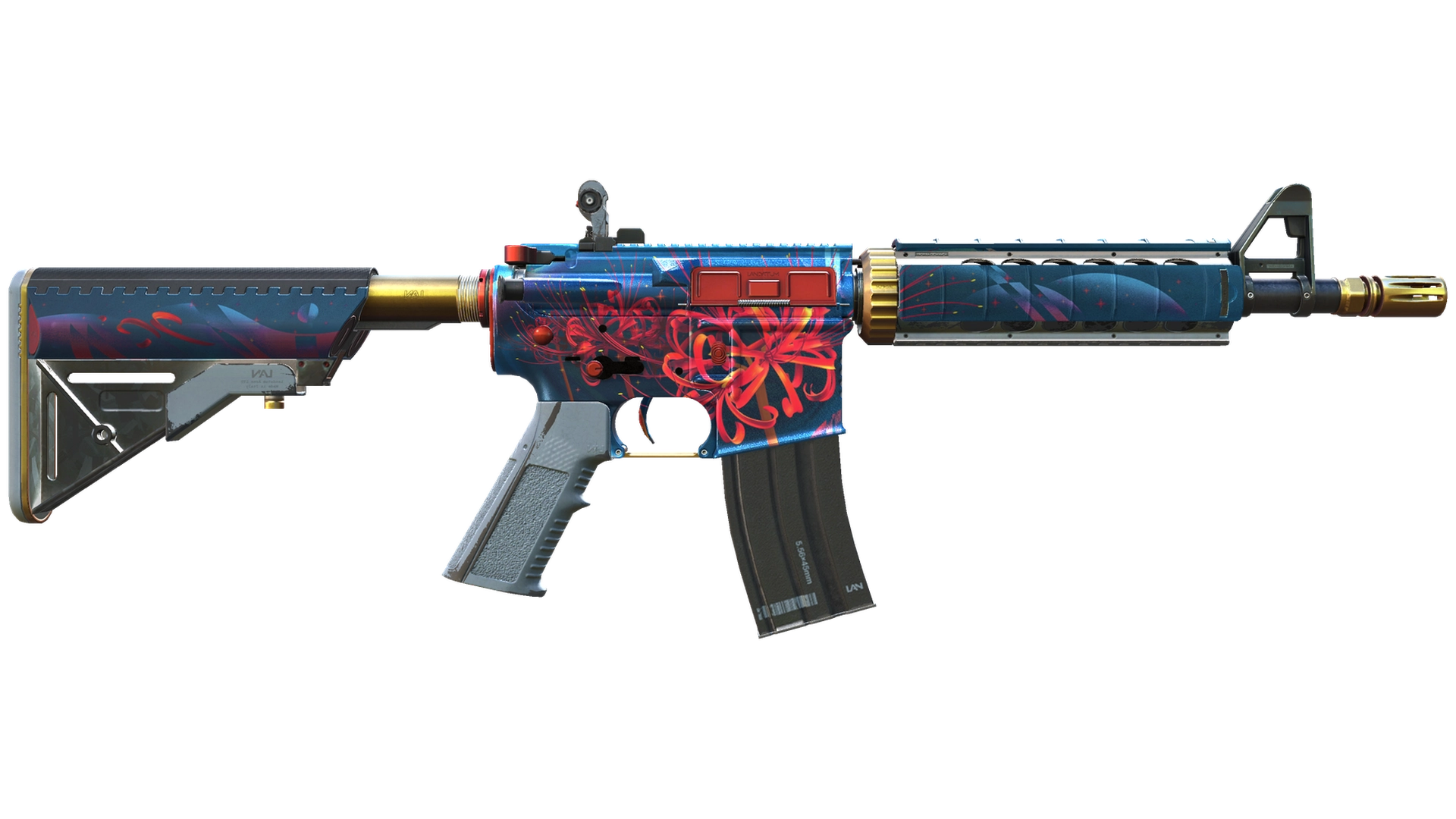 M4A4 | Spider Lily (Minimal Wear)